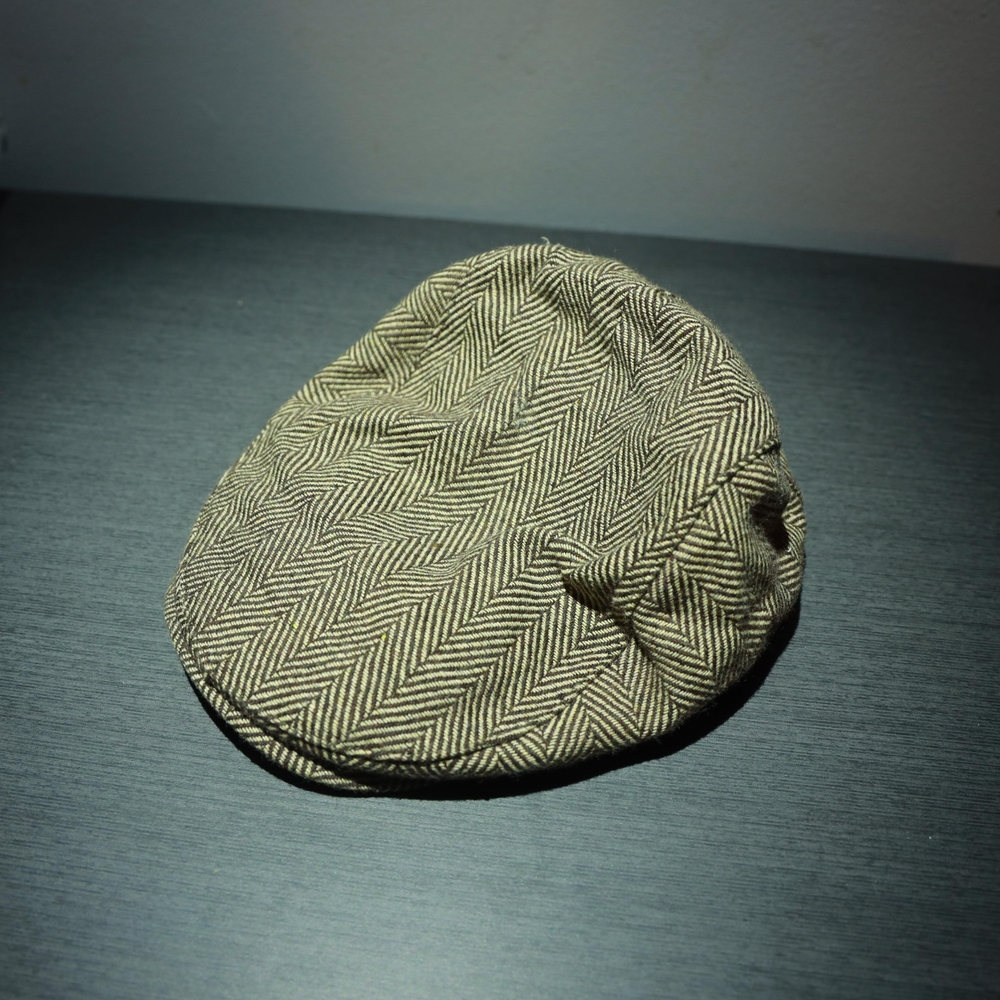 Herringbone Flat Cap
